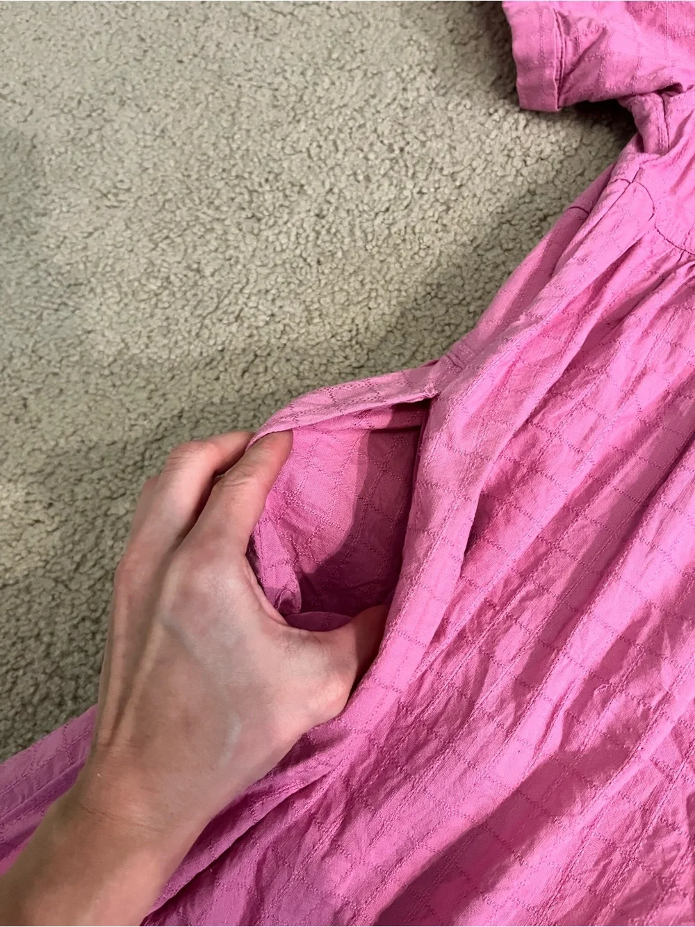 Terra & Sky Woven Shirt Dress - Picture 7 of 8